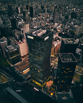 Cities, City, Building, Road, Skyscrapers HD phone wallpaper