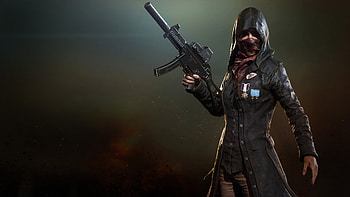 Pubg Trenchcoat Girl , pubg, playerunknowns-battlegrounds, 2018-games, games, gun HD wallpaper