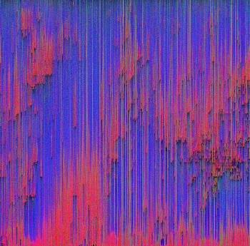 Abstract, Lines, Distortion, Glitch, Interference HD wallpaper