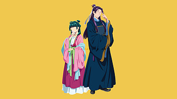 Maomao and Jinshi from Kusuriya no Hitorigoto, The Apothecary Diaries, Maomao (The Apothecary Diaries), Jinshi (The Apothecary Diaries) HD wallpaper