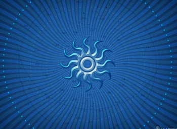 Blue Star, blue, abstract HD wallpaper
