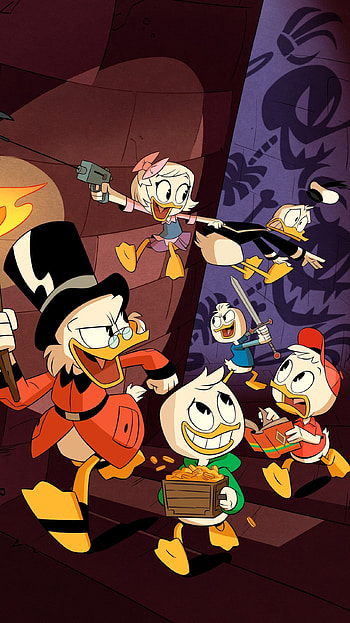 DuckTales Animation, Uncle Scrooge, Cartoon , Disney HD phone wallpaper