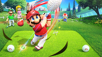 Mario Golf: Super Rush HD wallpaper