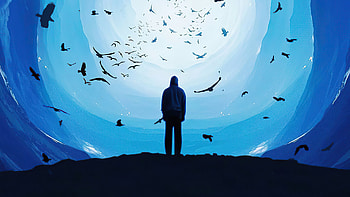 Treasure You Seek , hoodie, alone, artist, artwork, digital-art HD wallpaper