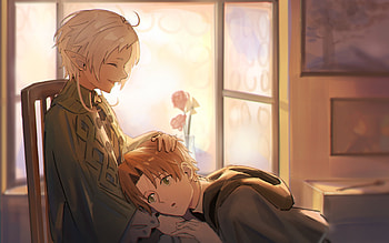 Sylphiette and Rudeus Greyrat, Anime, Mushoku Tensei: Jobless Reincarnation, Sylphiette (Mushoku Tensei: Jobless Reincarnation), Rudeus Greyrat HD wallpaper