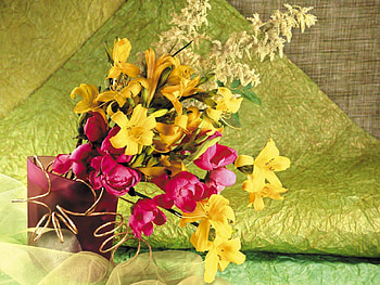 Flowers, Pink, Lilies, Peonies, Vase HD wallpaper