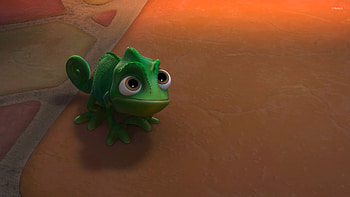 Tangled, Pascal's mischievousness, Cartoony , Animated delight HD wallpaper
