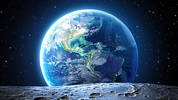Earth View From Space , earth, space, digital-universe HD wallpaper