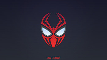 Spiderman Logo Artwork, spiderman, superheroes, artwork, digital-art, behance HD wallpaper
