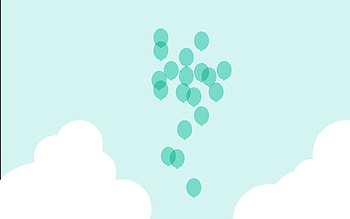 Sky, Clouds, Balloons, Vector, Flight HD wallpaper