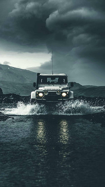 Land Rover Defender off-road HD phone wallpaper