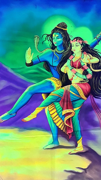 Sivan Parvathi, Nritya HD phone wallpaper