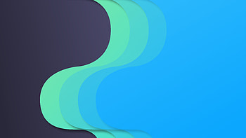 Material Design Flow Blue Green , abstract, artist, artwork, digital-art, material, design HD wallpaper