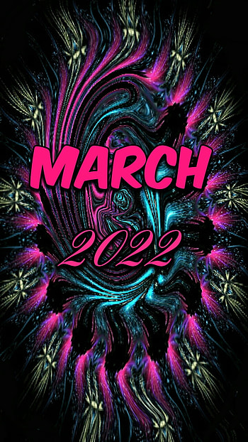 March, calendar, date, month, year HD phone wallpaper