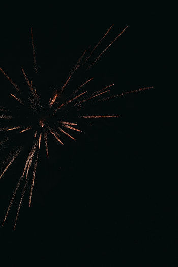 Night, Salute, Dark, Sparks, Fireworks, Firework HD phone wallpaper