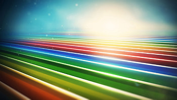 Abstract, Multicolored, Lines, Render HD wallpaper