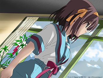 Suzumiya Haruhi, suzumiya, haruhi HD wallpaper