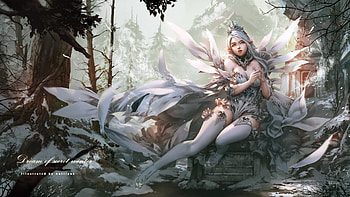 ANgel, cg, fantasy, art HD wallpaper