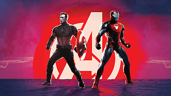 Avengers Endgame Tony And Captain America, avengers-endgame, iron-man, captain-america, 2019-movies, movies, behance, superheroes HD wallpaper