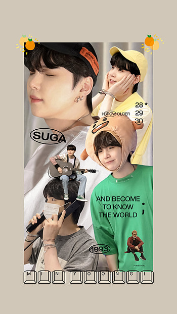 Suga, Bts, Minyoongi, Army, product, sleeve, Shooky, Bt21 HD phone wallpaper