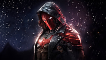 Red Hood Vengeance, red-hood, superheroes, artwork, digital-art, ai HD wallpaper
