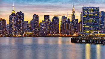 Gantry Plaza State Park Manhattan New York City Travel HD wallpaper