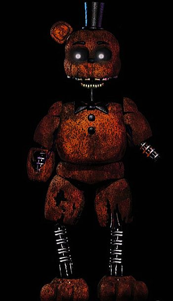 Ignited freddy, thejoyofcreation, tjoc, fnaf, ignitedfreddy HD phone wallpaper