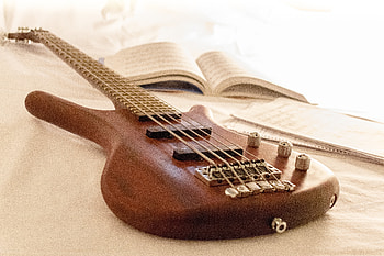 Music, Guitar, Musical Instrument, Notes, Strings HD wallpaper