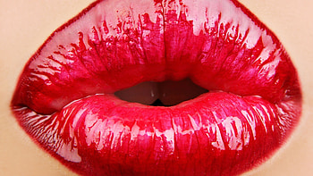 Lipstick, Full lips HD wallpaper