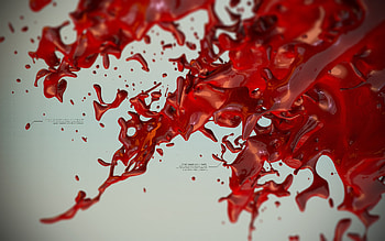 Alizarin Red, red, 3d, abstract HD wallpaper