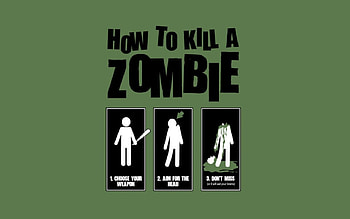 how 2 kill a zombie , 1, 2, 3, 4, 5, 6, 7, 8, 9 HD wallpaper