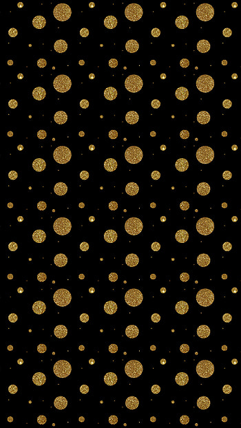 Luxury gold dots, Christmas, entertainment, background, festive, black, golden, glitter HD phone wallpaper