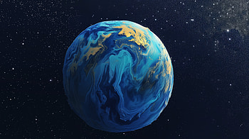 Sci-Fi Water Planet for Backgrounds, Sci Fi, planet, earth, space HD wallpaper