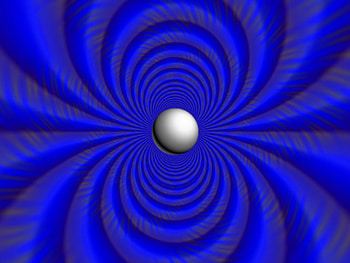 Bluefold, blue, sphere, abstract HD wallpaper