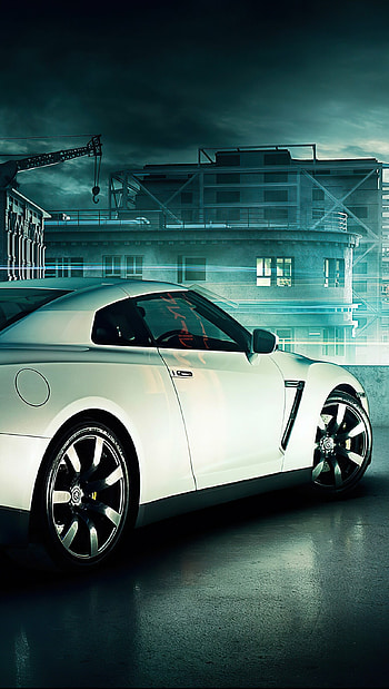 Nissan GT-R in the future, Visionary concept, Futuristic aesthetics, Automotive innovation HD phone wallpaper