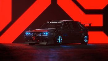 Rico Liu's Hellaflush car, Stanced ride, Automotive personalization, Custom vehicle art HD wallpaper