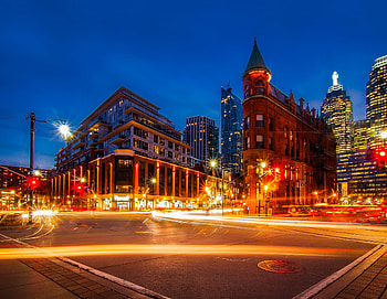 Cities, Architecture, Canada, Night City, Toronto HD wallpaper