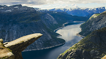 Trolltunga hike, Enchanting scenery, Adventure to Trolls Tongue, Unforgettable trek HD wallpaper