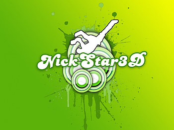 Nickstar, illustration, 2d, splash HD wallpaper