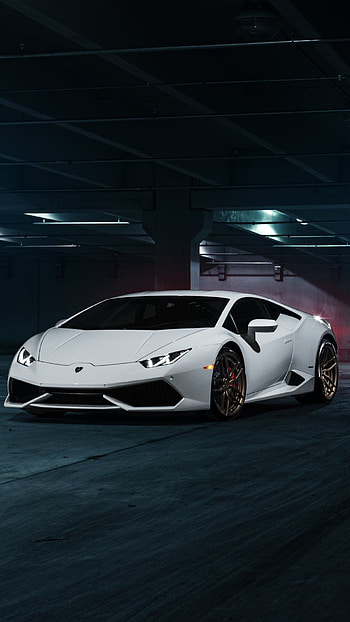White Lamborghini beauty, Supercar perfection, Lamborghini Huracan , Style and elegance HD phone wallpaper