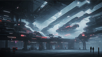 TRANSCENDENCE Futuristic Landscape, technology, futuristic, Asus ROG HD wallpaper
