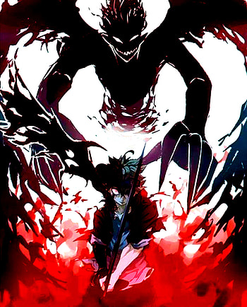 Bonded to the devil!, red, art HD phone wallpaper