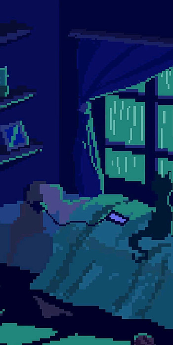 Pixel art, magenta HD phone wallpaper