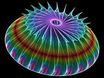 Chaoscope Fractal, colors, black, fractal, chaoscope HD wallpaper