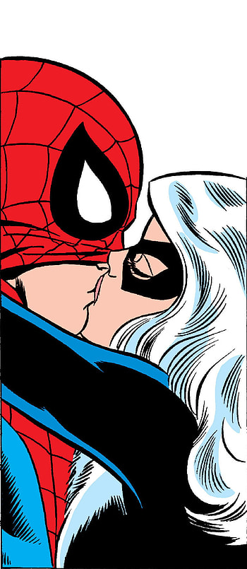 Spiderman & Black Cat, Black Cat, Marvel comics, Spiderman comics HD phone wallpaper