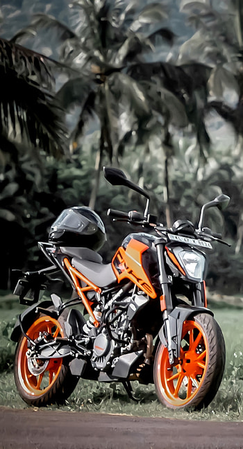 Duke 200, amoled, kerala, ktm, nature HD phone wallpaper