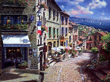 Landscape, Cities, Streets HD wallpaper