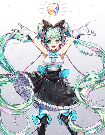 Hatsune Miku, Vocaloid character, Anime idol, Zerochan HD phone wallpaper