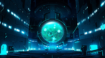 Sci-Fi Portal – Futuristic Gateway Background, Sci Fi, sci fi portal, futuristic, technology, neon HD wallpaper