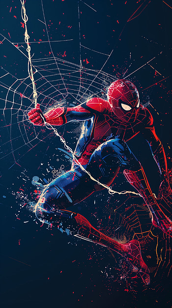 Dynamic Spider-Man Comic Art, Comic, spider man HD phone wallpaper